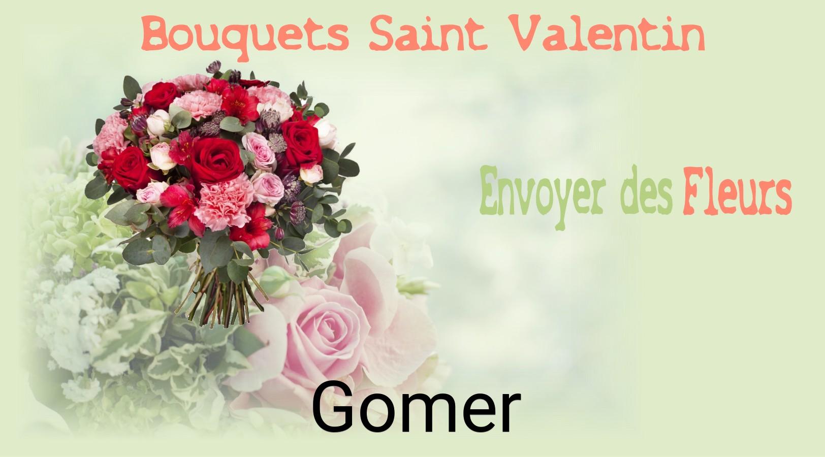 Roses de Saint-Valentin livrées à Gomer